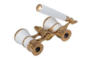 Image of Levenhuk Broadway 325N Opera Glasses, White, Medium 17785