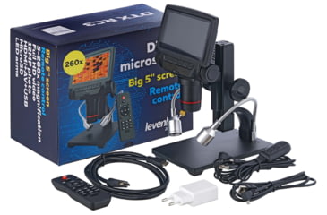 Image of Levenhuk DTX RC 3 Remote Controlled 5-260x Microscope 76823