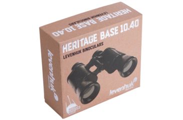 Image of Levenhuk Heritage BASE 10x40 Binoculars, Black 71391