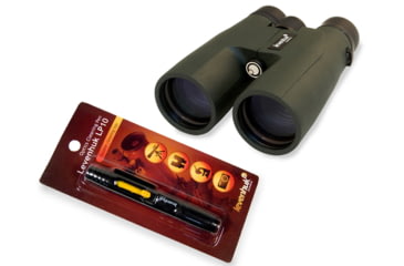 Image of Levenhuk Karma PRO 10x50 Binocular w/ Lens-Eyepiece Cleaning Pen