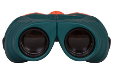 Image of Levenhuk LabZZ B6 Binoculars, Green/Orange, Small, 74099