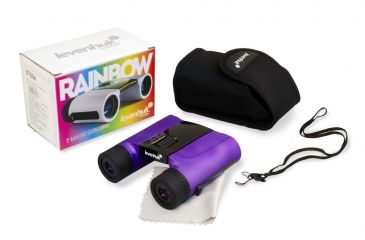 Image of Levenhuk Rainbow 8x25 Amethyst Binoculars, Amethyst, Small 67694