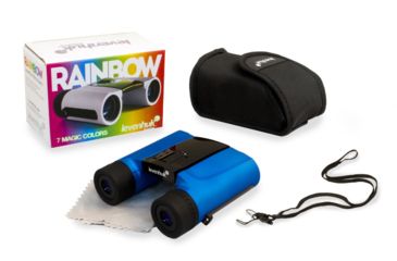 Image of Levenhuk Rainbow 8x25 Blue Wave Binoculars, Blue, Small 67690