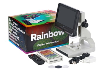 Image of Levenhuk Rainbow DM 700 LCD 10-200x Digital Microscope 76825