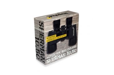 Image of Levenhuk Sherman 10x50 Binoculars, Black 67735