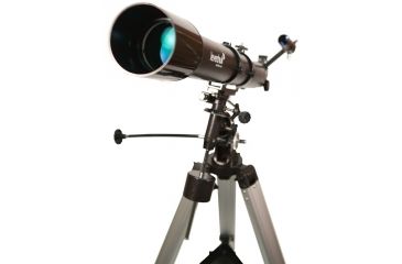 Image of Levenhuk Skyline EQ Telescope, Black, Oversized 24297