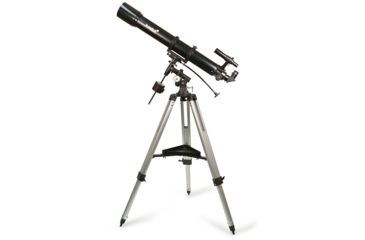 Image of Levenhuk Skyline EQ Telescope, Black, Oversized 24297