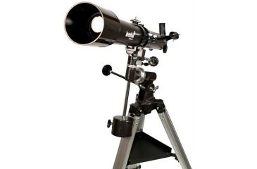 Image of Levenhuk Skyline EQ Telescope, Black, Oversized 24298