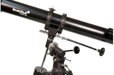 Image of Levenhuk Skyline EQ Telescope, Black, Oversized 24298