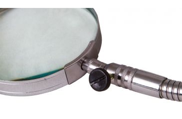 Image of Levenhuk Zeno Desk D1 Magnifier, Black/Silver, Medium 70440