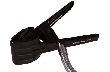 Image of Levenhuk Zeno Desk D1 Magnifier, Black/Silver, Medium 70440