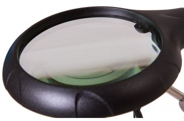 Image of Levenhuk Zeno Desk D11 Magnifier, Black/Silver, Medium 70445