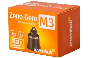 Image of Levenhuk Zeno Gem M3 Magnifier, Black, Small 70435