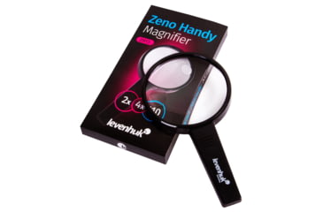 Image of Levenhuk Zeno Handy ZH13 Magnifier, Black, Small, 74050