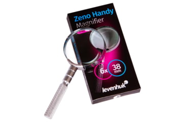 Image of Levenhuk Zeno Handy ZH15 Magnifier, Silver, Small, 74051