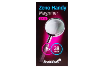 Image of Levenhuk Zeno Handy ZH15 Magnifier, Silver, Small, 74051