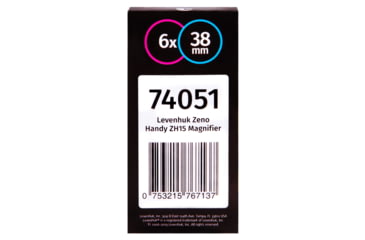 Image of Levenhuk Zeno Handy ZH15 Magnifier, Silver, Small, 74051
