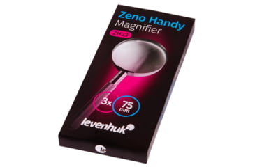Image of Levenhuk Zeno Handy ZH23 Magnifier, Silver, Small, 74055