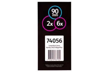 Image of Levenhuk Zeno Handy ZH25 Magnifier, Silver, Small, 74056