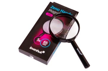 Image of Levenhuk Zeno Handy ZH5 Magnifier, Black, Small, 74046