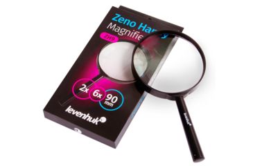 Image of Levenhuk Zeno Handy ZH9 Magnifier, Black, Small, 74048