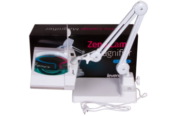 Image of Levenhuk Zeno Lamp ZL25 LED Magnifier, White, Small, 74090