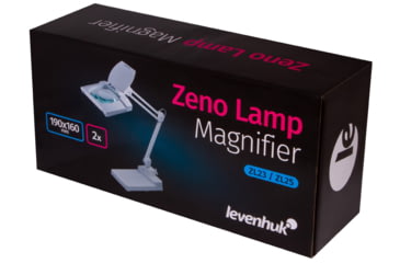 Image of Levenhuk Zeno Lamp ZL25 LED Magnifier, White, Small, 74090