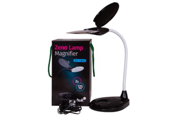Image of Levenhuk Zeno Lamp ZL7 Black Magnifier, Black, Small, 74081