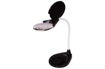 Image of Levenhuk Zeno Lamp ZL7 Black Magnifier, Black, Small, 74081