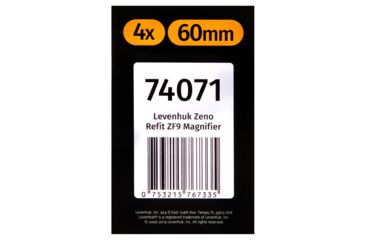 Image of Levenhuk Zeno Refit ZF9 Magnifier, Black/Silver, Small, 74071