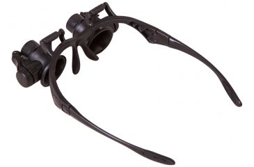 Image of Levenhuk Zeno Vizor G4 Magnifying Glasses, Black, Medium 70432