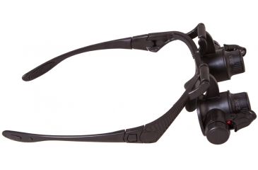 Image of Levenhuk Zeno Vizor G4 Magnifying Glasses, Black, Medium 70432