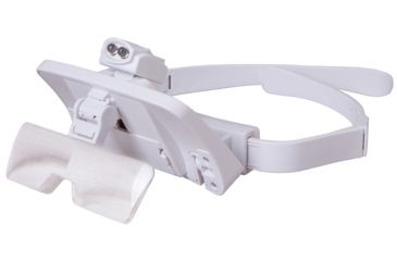 Image of Levenhuk Zeno Vizor G7 1/1.5/2/2.5/3.5x Magnifying Glasses, White, Small, NSN N 72610