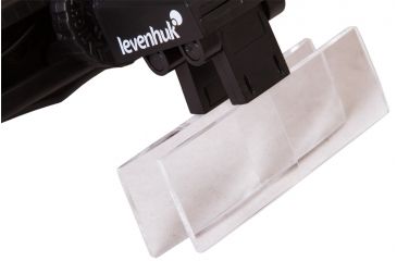 Image of Levenhuk Zeno Vizor H4 Head Magnifier, Black, Medium 70433