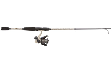 Image of Lews American Hero Camo 200 Spinning Combo, 6 ft, Medium, Fast, 6.2:1, Ambidextrous, 2 Pieces, AHC2060M-2