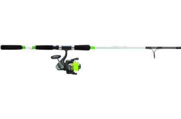 Image of Lew's TP2 Casting Rod, Squarebill Model, 6ft 10in, 1-PC HM45 Graphite Rod w/ Medium-Heavy  and Moderate-Fast, Winn Dri-Tac Split-Grip, SoftTouch Reel Seat, Black/Gray, TP2610MH-SBC