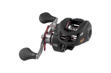 Image of Lew's MACH 1 Spinning Rod, 7ft, 2-PC IM7 Graphite Rod w/ Medium  and Fast, Winn Dri-Tac Split-Grip, Graphite Skeletal Reel Seat, White/Black/Green, M170MS-2