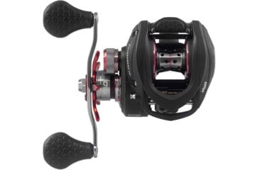 Image of Lew's MACH 1 Spinning Rod, 7ft, 2-PC IM7 Graphite Rod w/ Medium  and Fast, Winn Dri-Tac Split-Grip, Graphite Skeletal Reel Seat, White/Black/Green, M170MS-2