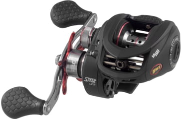 Image of Lew's American Hero Spinning Reel and Rod Combo, 7ft 1-PC Medium  Fast IM6 Graphite Rod, SZ 300 Reel, 4+1 Bearings, 6.2-1 Ratio, Speed Gears, Gray/Black/Blue, AH3070MSG2