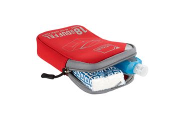 Image of Lewis N. Clark 18in Packable Duffel with Neoprene Zip Pouch, Red/Gray, One Size, 1760RED