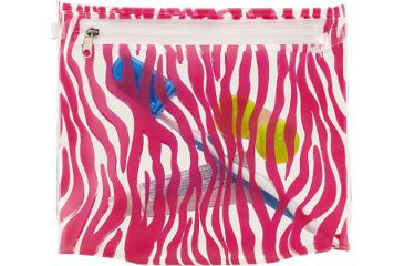 Image of Lewis N Clark 3-1-1 Carry-On Pouch, Pink Zebra 7311PZB