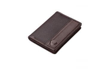 Image of Lewis N Clark Ballistic RFID Card Wallet,Chocolate 942CHC