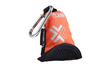 Image of Lewis N Clark CamPack Outdoor Microfiber Towel,12x12in,Orange,Small 9303