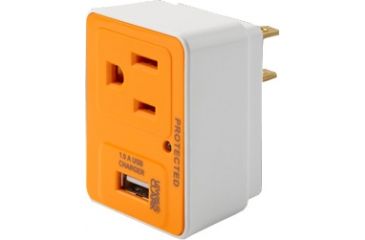 Image of Lewis N Clark Compact Surge Protector USB Charger E162