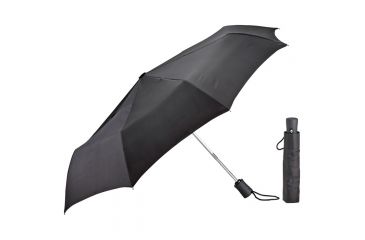 Image of Lewis N Clark Compact Umbrella Black 413 BLACK