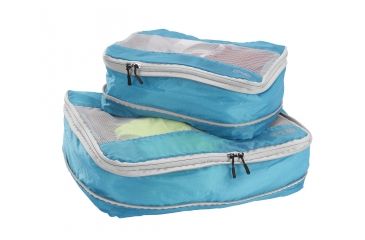 Image of Lewis N Clark ElectroLight Packing Cube Set,Pack of 2,Medium and Large,Bright/Blue 1125BLU