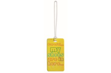 Image of Lewis N Clark Fashion Luggage Tag, Careful...My Shoes Are in Here 7450