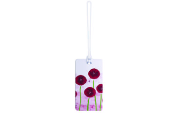 Image of Lewis N Clark Fashion Luggage Tag, Pink Flower 7463