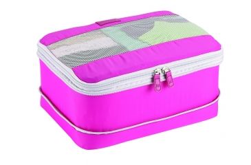 Image of Lewis N Clark FeatherLight Packing Cube Set, 2-Pack, Pink 70390