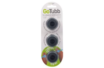 Image of Lewis N Clark GoTubb, 3-Pack, Small (0.4oz), Black HG0215